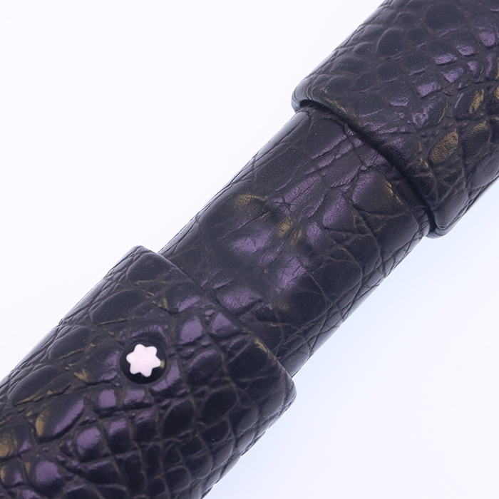中古)MONTBLANC モンブラン ペンケース フローレンス クロコダイル