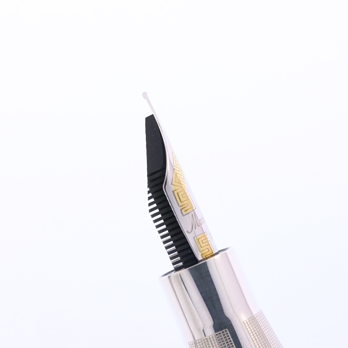 中古)Montegrappa モンテグラッパ 万年筆 ミヤ アルジェント