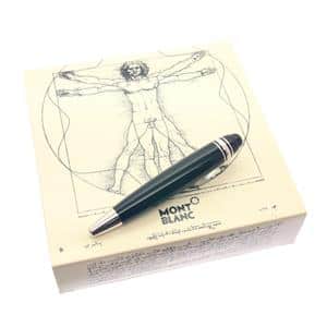 中古 Montblanc モンブラン スケッチペン スケッチペン マイスターシュテュック プラチナライン P169 レオナルド 5 5mm 商品id 詳細ページ 万年筆 ボールペンなど高級筆記具の販売 買取 キングダムノート