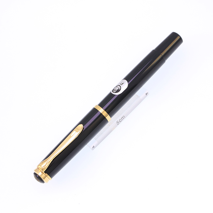 中古)Pelikan ペリカン 万年筆 スーベレーン #500 黒 F（商品ID