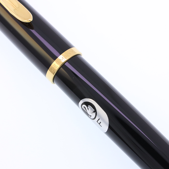 中古)Pelikan ペリカン 万年筆 スーベレーン #500 黒 F（商品ID