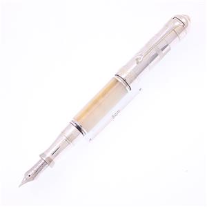 万年筆 リミテッドエディション ポウプ シルバーキャップ F