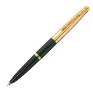 PARKER パーカー 万年筆 #45 スーパーカスタム ブラック 14K/XF メイン