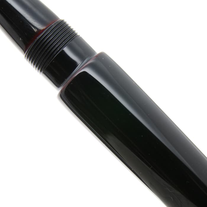 新品)NAKAYA 中屋万年筆 万年筆 シガー ポータブル 黒溜 中字（商品ID