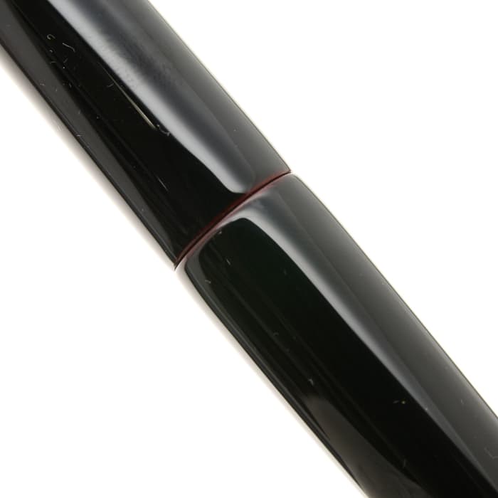 新品)NAKAYA 中屋万年筆 万年筆 シガー ポータブル 黒溜 中字（商品ID
