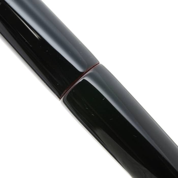 新品)NAKAYA 中屋万年筆 万年筆 シガー ポータブル 黒溜 中字（商品ID