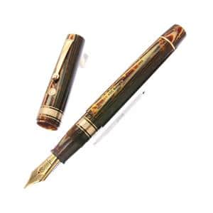 万年筆 ボローニャ エクストラ アルコ ブラウン 14K/マジックフレックス
