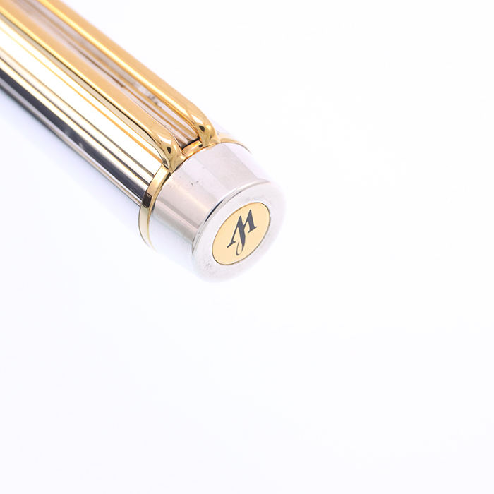 中古)WATERMAN ウォーターマン 万年筆 ル・マン100 ソリッドシルバー F