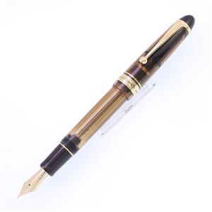 PILOT CAPLESS Black-marble 万年筆 Ｂ太字　18k PILOT CAPLESS Black-marble 万年筆 B太字18k