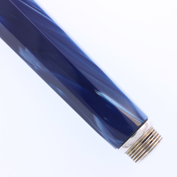 中古)Montegrappa モンテグラッパ 万年筆 エンブレマ ブルー F（商品ID
