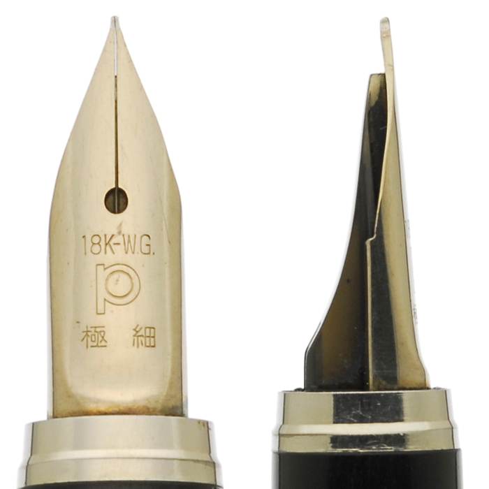 PLATINUM Riviere Sterling-Silver 万年筆字幅F