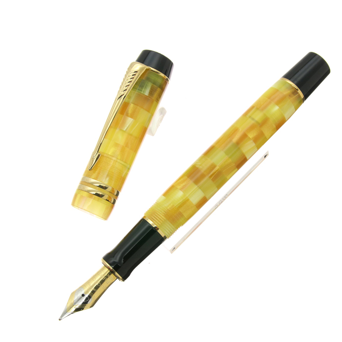 PARKER パーカー 万年筆 デュオフォールド モザイク センテニアル M デュオフォールド クラシック ブラックGT センテニアル 万年筆 M