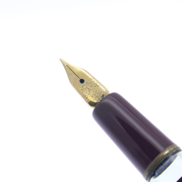 MONT BLANC バーガンディ 万年筆 EF 未使用 詳細ページ | 万年筆 ボールペンなど高級筆記具の販売・買取