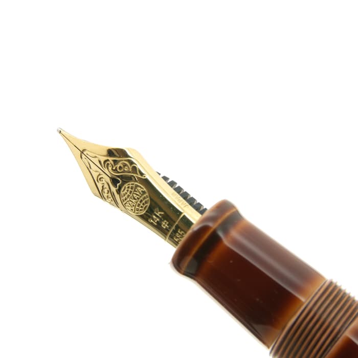 中屋万年筆ライターポータブル鴇沼 新品)NAKAYA 中屋万年筆 万年筆 ライター 十角TW ポータブル 鴇溜 中字