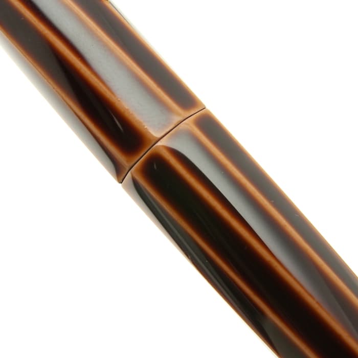 新品)NAKAYA 中屋万年筆 万年筆 ライター 十角TW ポータブル 鴇溜 中字