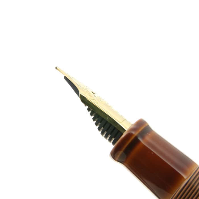 新品)NAKAYA 中屋万年筆 万年筆 ライター 十角TW ポータブル 鴇溜 中字
