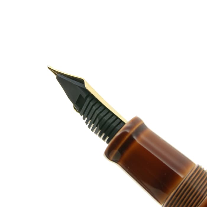 新品)NAKAYA 中屋万年筆 万年筆 ライター 十角TW ポータブル 鴇溜 中字