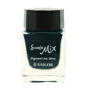 SAILOR セーラー ボトルインク STORiA MIX ストーリアミックス 顔料 20ml グリーン メイン