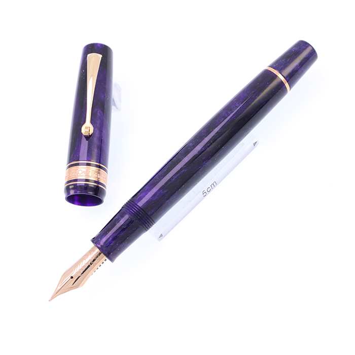 新品)OMAS オマス 万年筆 ボローニャ ディープアメジスト ローズ