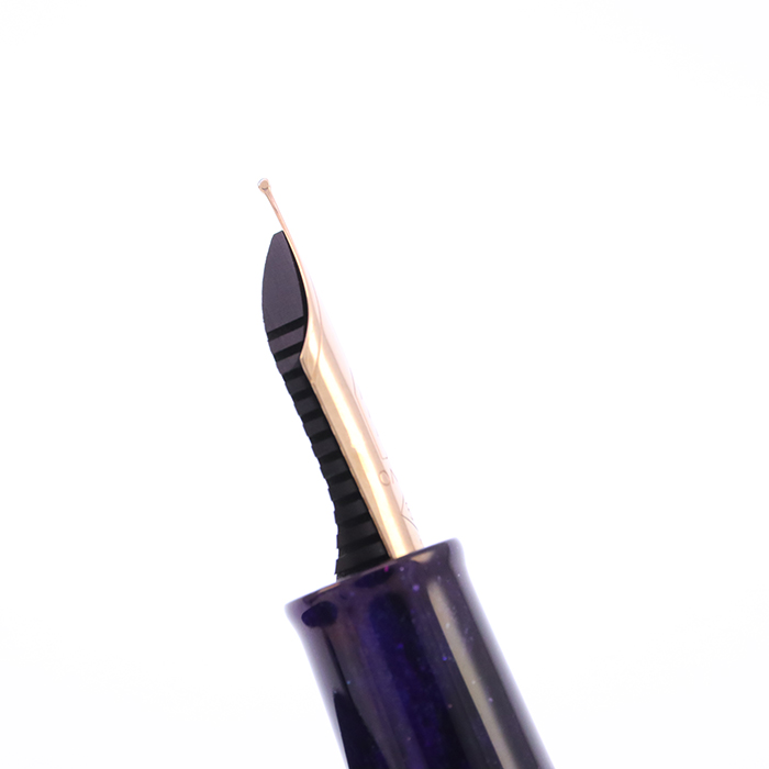 新品)OMAS オマス 万年筆 ボローニャ ディープアメジスト ローズ