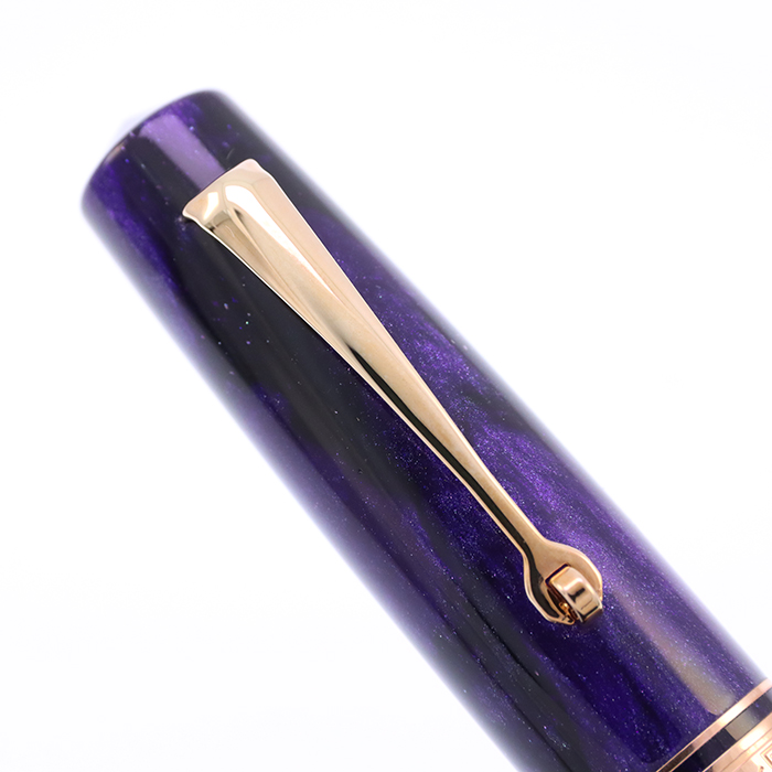 新品)OMAS オマス 万年筆 ボローニャ ディープアメジスト ローズ