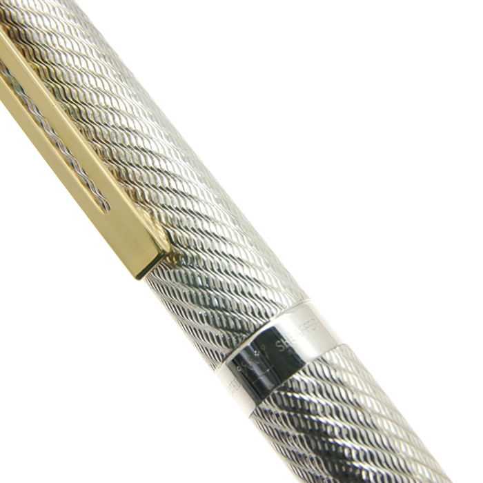 SHEAFFER 万年筆 タルガ 1012 Spiral Silver 詳細ページ | 万年筆 ボールペンなど高級筆記具の販売・買取