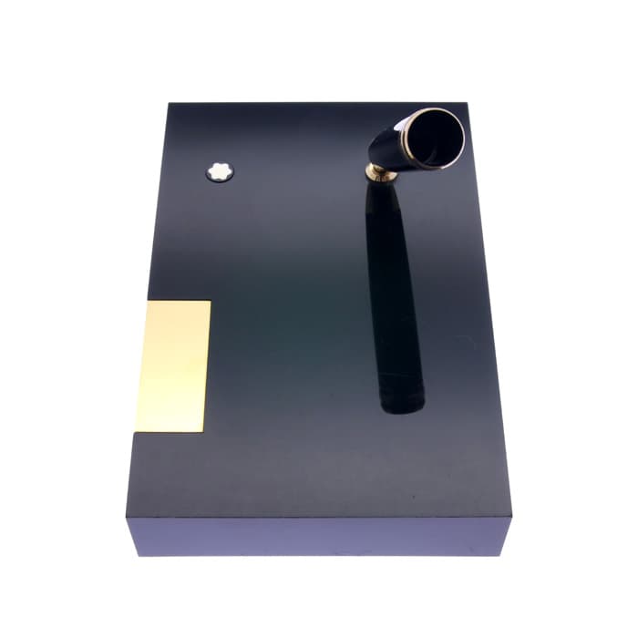 ◆美品 非売品！モンブラン（MONTBLANC）ロゴ入り店頭用アクリル製スタンド ◇美品 非売品！モンブラン（MONTBLANC）ロゴ入り店頭用アクリル
