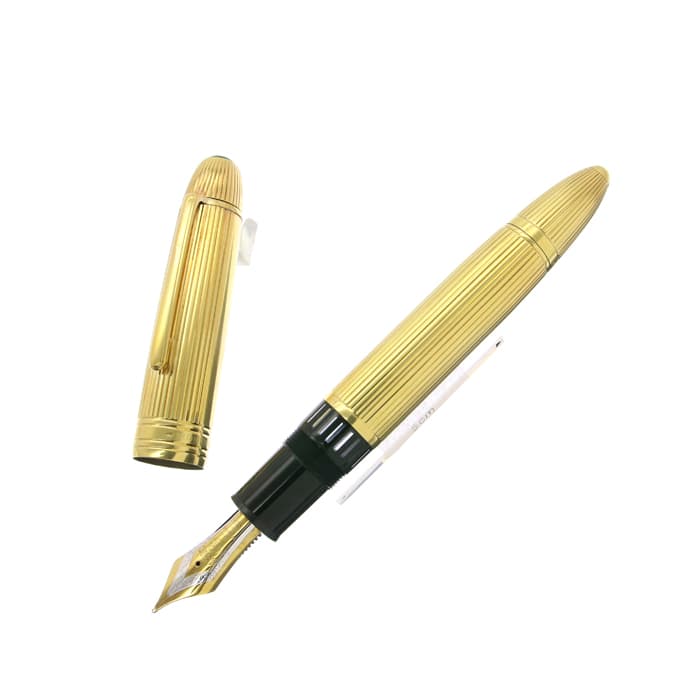 黄金の総金張りの価値の高い逸品！No1147★MONTBLANC 万年筆 詳細ページ | 万年筆 ボールペンなど高級筆記具の販売・買取