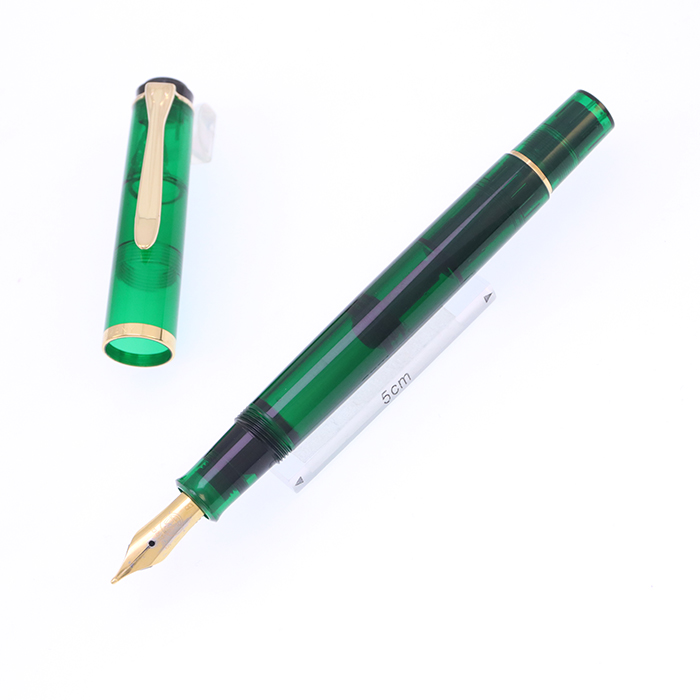 中古)Pelikan ペリカン 万年筆 トラディショナル M200 スケルトン