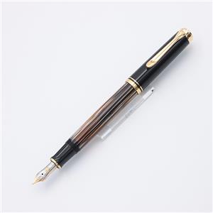 Pelikan ペリカン 万年筆 スーベレーン M400 茶縞 EF メイン
