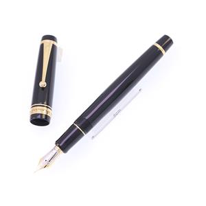 万年筆 カスタム845 漆 漆黒 細字