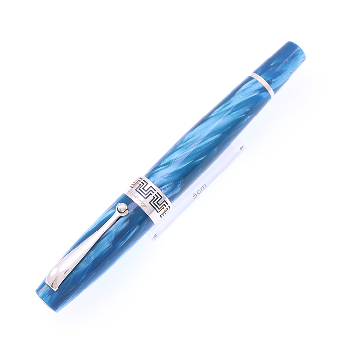 中古)Montegrappa モンテグラッパ 万年筆 ミヤ ターコイズブルー F