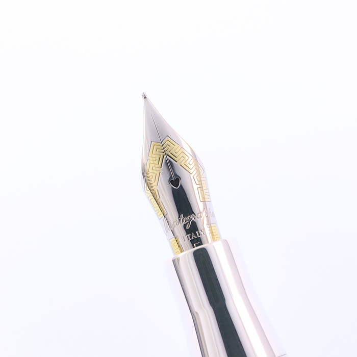 中古)Montegrappa モンテグラッパ 万年筆 ミヤ ターコイズブルー F