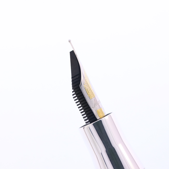 中古)Montegrappa モンテグラッパ 万年筆 ミヤ ターコイズブルー F