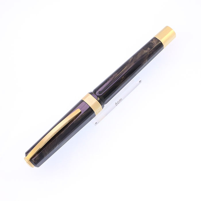 新品)VISCONTI ビスコンティ 万年筆 オペラ ゴールド ブラック F（商品