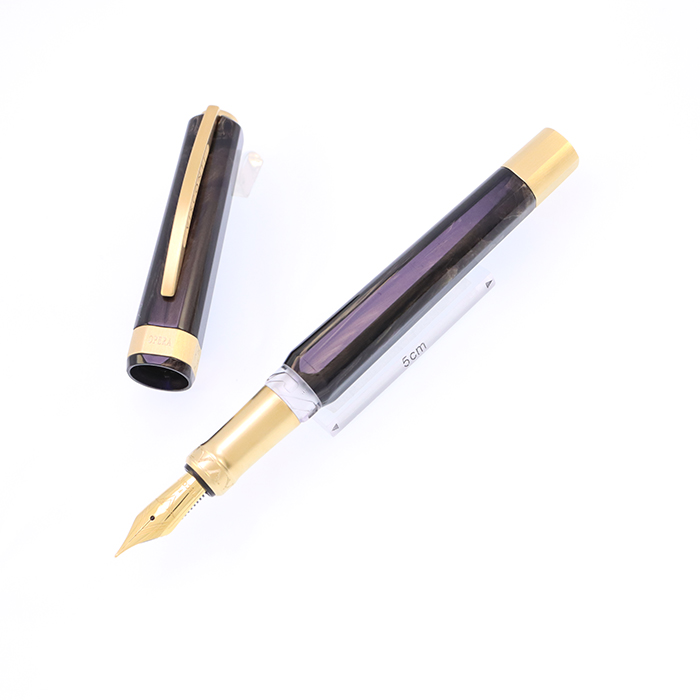 新品)VISCONTI ビスコンティ 万年筆 オペラ ゴールド ブラック F（商品