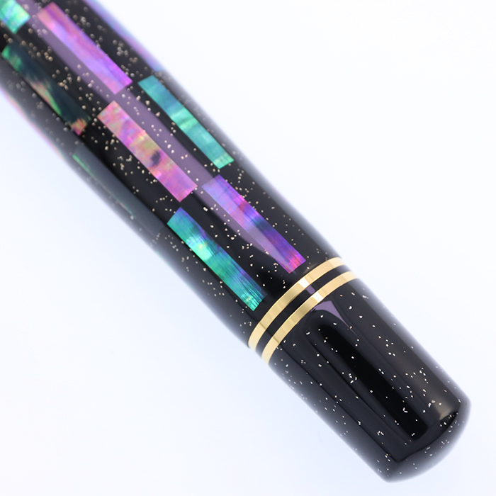 ペリカン Pelikan M1000 螺鈿　市松漆黒 Pelikan（ペリカン）限定品 螺鈿万年筆 M1000 市松 漆黒 | ペンハウス