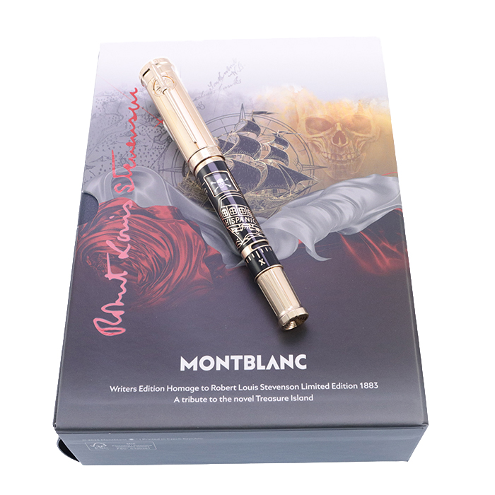 MONTBLANC モンブラン ロバート・ルイス・スティーヴンソン 万年筆 M 作家シリーズ オマージュ トゥ ロバート・ルイス・スティーヴン