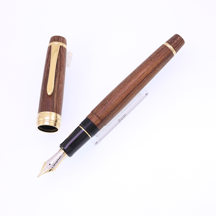 パイロット　万年筆　カスタム槐　中字　18K hanko-king_fkv-5mk