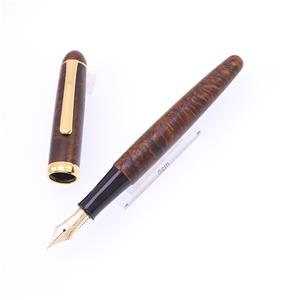 万年筆 #3776 アカブライヤー (濃) 細字