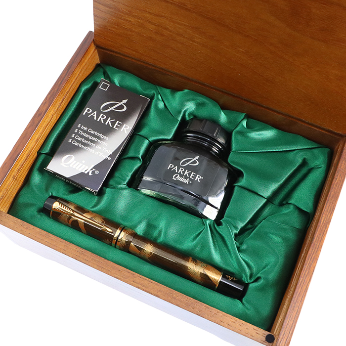 パーカー　万年筆 新品)PARKER パーカー 万年筆 パーカー51 MH ブラックGT F（商品