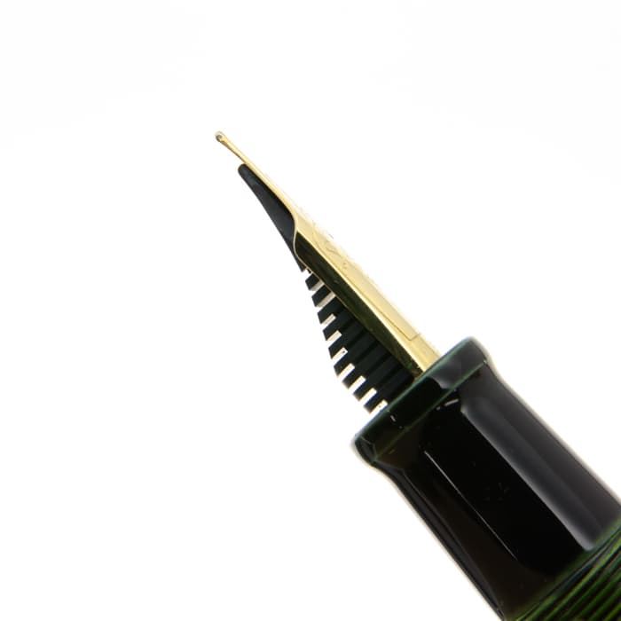 新品)NAKAYA 中屋万年筆 万年筆 シガー 十角TW ポータブル 緑溜 中字