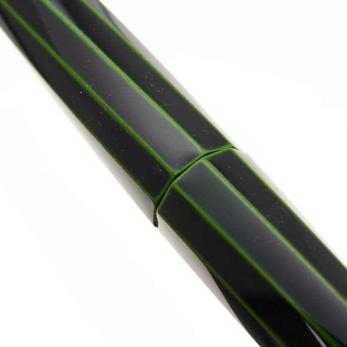 新品)NAKAYA 中屋万年筆 万年筆 シガー 十角TW ポータブル 緑溜 中字