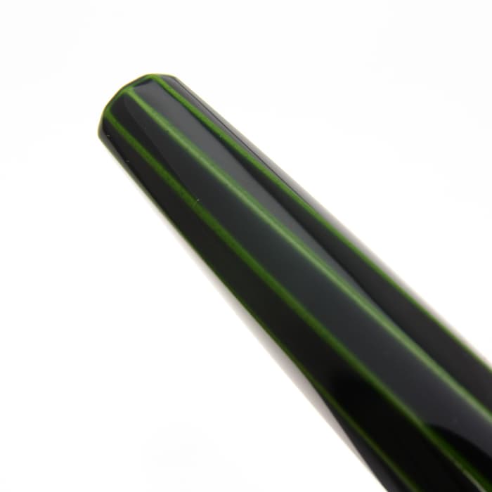 新品)NAKAYA 中屋万年筆 万年筆 シガー 十角TW ポータブル 緑溜 中字