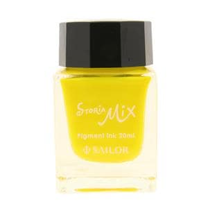 SAILOR セーラー ボトルインク STORiA MIX ストーリアミックス 顔料 20ml イエロ― メイン