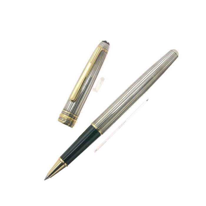 未使用に近い フランス製 モンブラン ボエム ソリテールシルバー ローラーボール 未使用に近い フランス製 モンブラン ボエム ソリテールシルバー