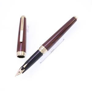 万年筆 ナガサワオリジナル 川口コレクション アイアンウッド 18K/中字
