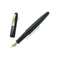 NAKAYA 中屋万年筆 万年筆 ライターモデル ロング 黒溜 軟中字