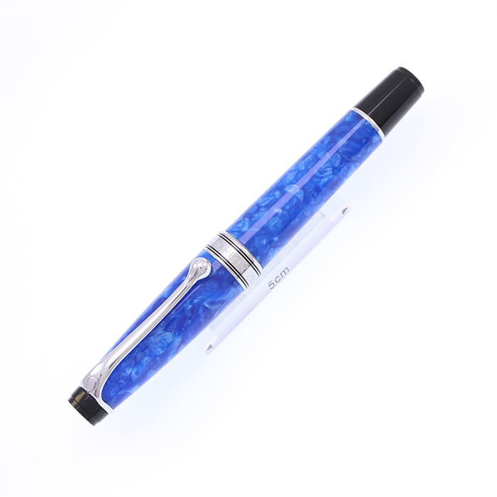 中古)AURORA アウロラ 万年筆 リミテッドエディション アクア EF（商品 