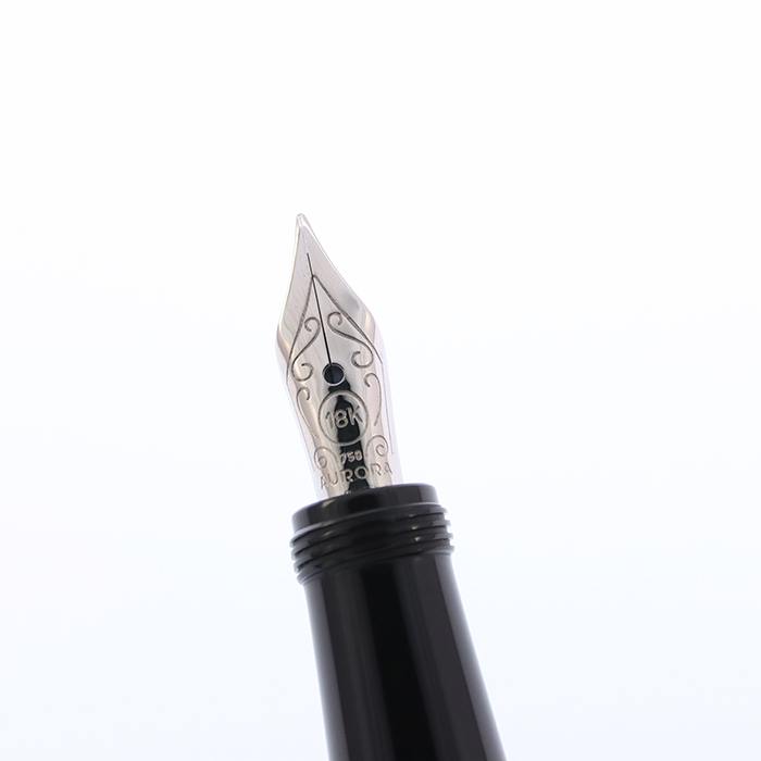 中古)AURORA アウロラ 万年筆 リミテッドエディション アクア EF（商品